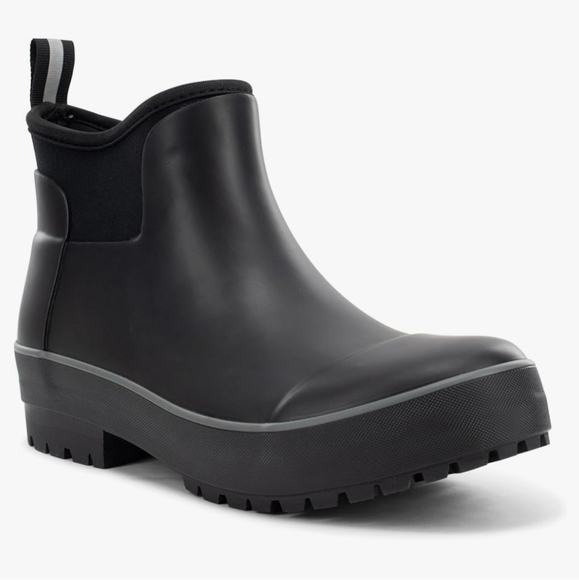 Chooka Women's Everyday Neoprene Waterproof Ankle Rain Boots - Picture 1 of 8